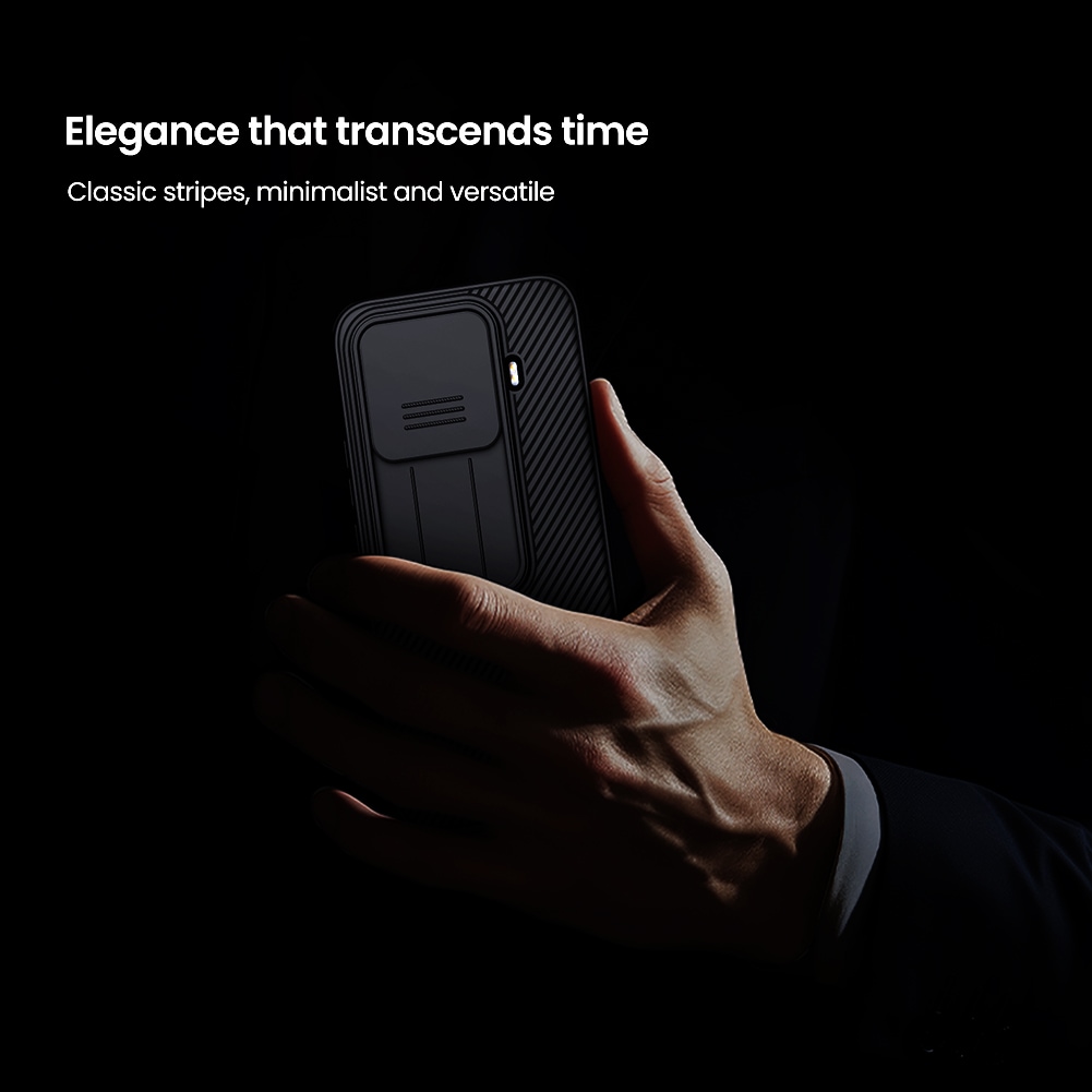 Xiaomi 15T Pro Deksel med kameralinsebeskyttelse - CamShield, Svart