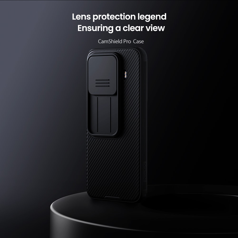 Xiaomi 15T Pro Deksel med kameralinsebeskyttelse - CamShield, Svart