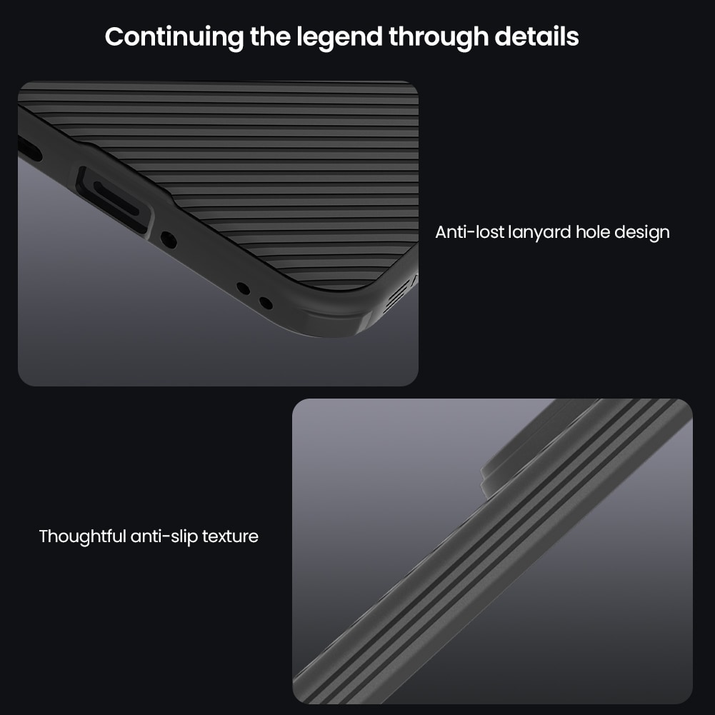 Xiaomi 15T Deksel med kameralinsebeskyttelse - CamShield, Svart