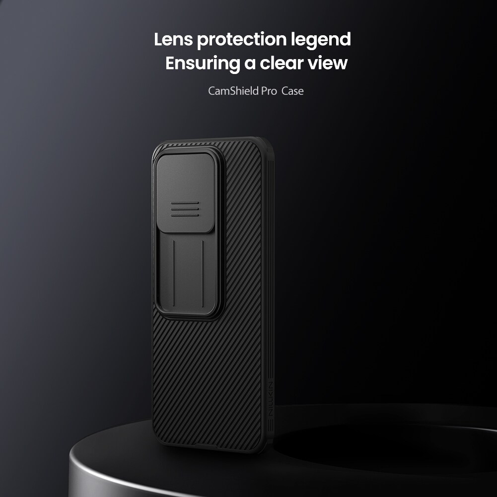Xiaomi 15T Deksel med kameralinsebeskyttelse - CamShield, Svart