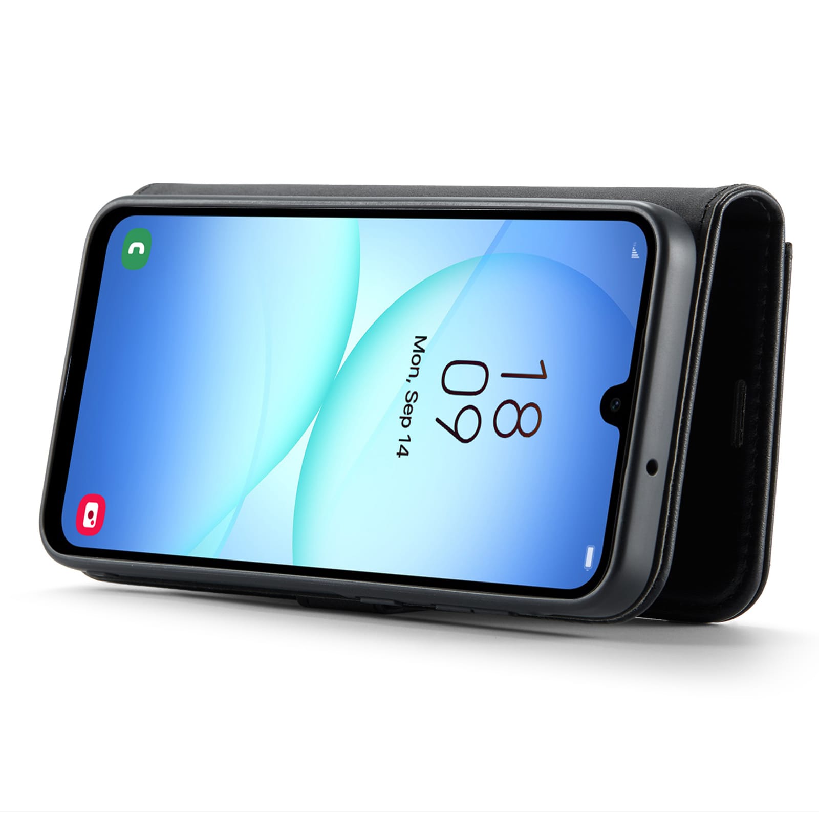 Samsung Galaxy A17 Lommeboketui med avtakbart deksel, Black