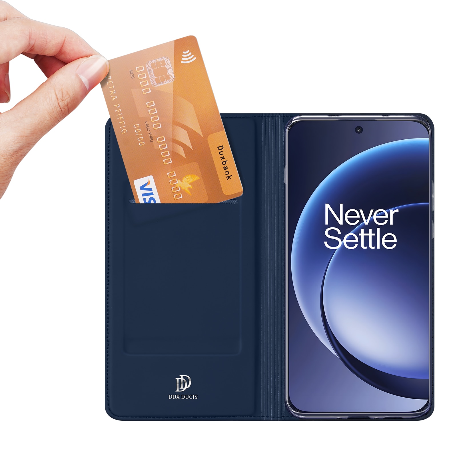  OnePlus 15 Slankt mobiletui, Mørke blå