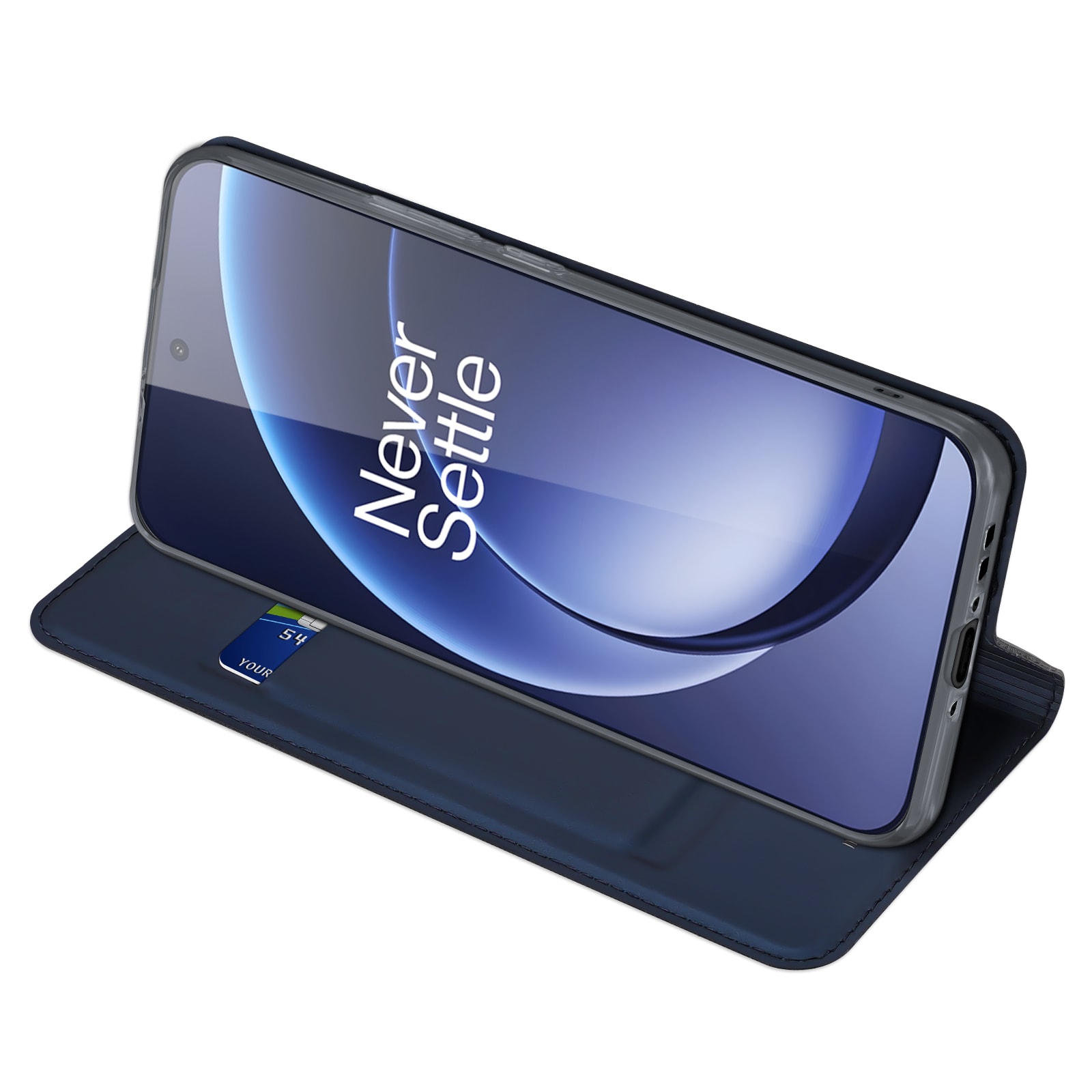  OnePlus 15 Slankt mobiletui, Mørke blå