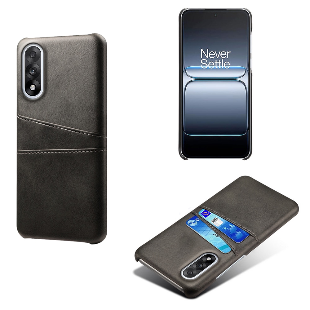  OnePlus Nord 5 Stilig deksel med 2 kortlommer, Svart