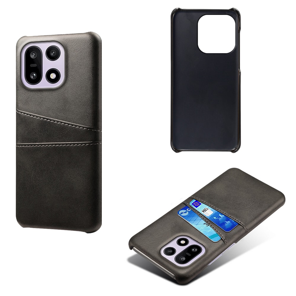  OnePlus 15 Stilig deksel med 2 kortlommer, Svart