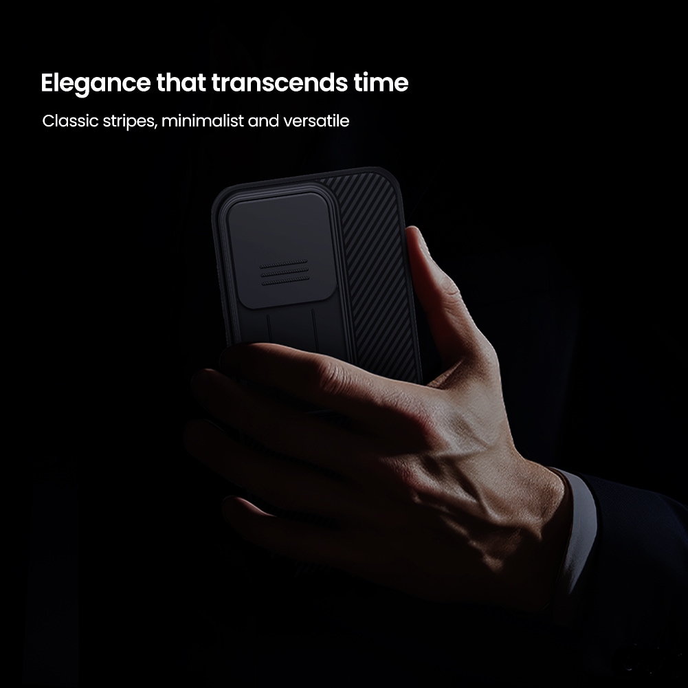  OnePlus 15 Deksel med kameralinsebeskyttelse - CamShield, Svart