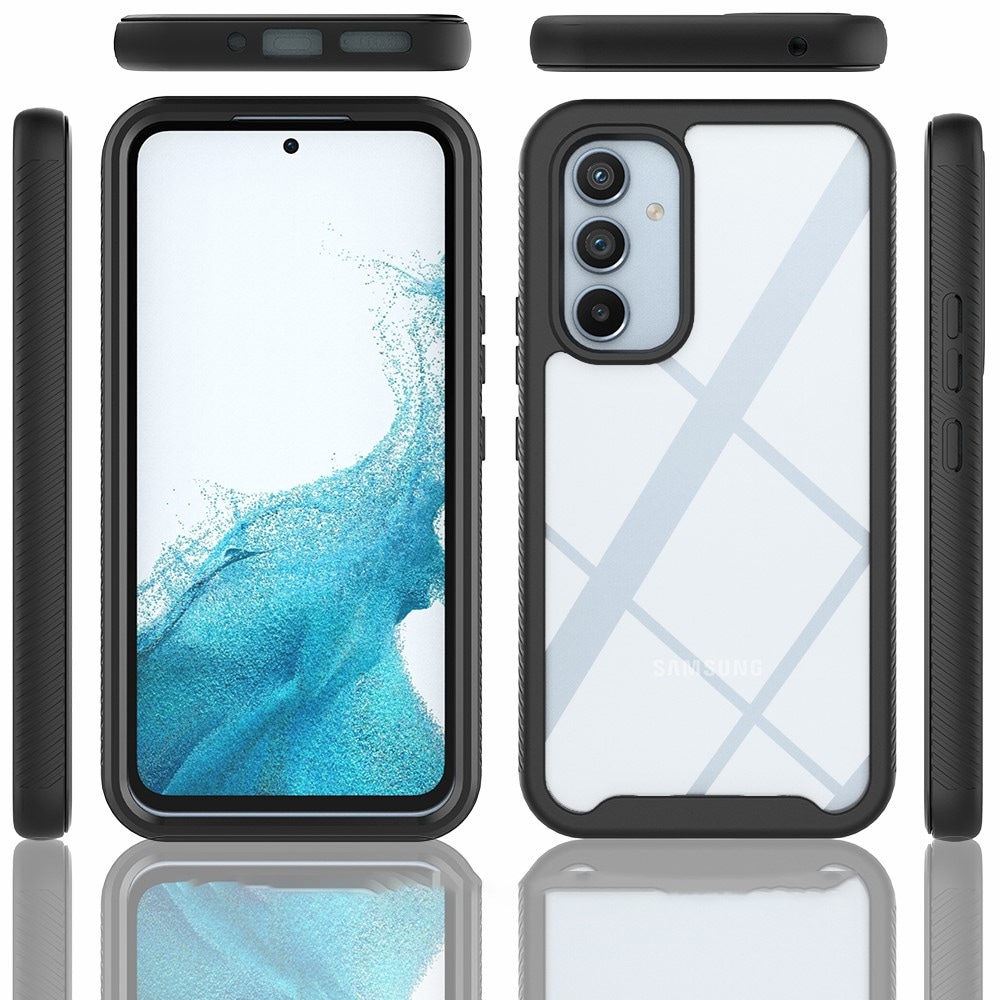Samsung Galaxy A54 Mobildeksel med beskyttelsesramme, Svart