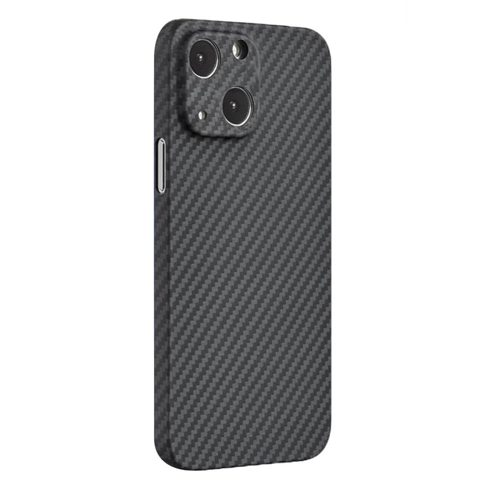 iPhone 13 Slankt deksel i aramidfiber, Svart