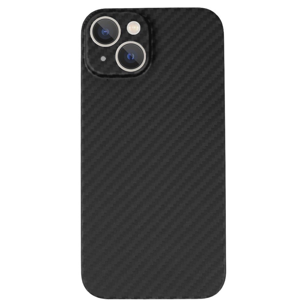 iPhone 13 Slankt deksel i aramidfiber, Svart