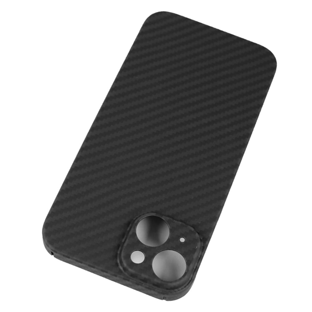 iPhone 13 Slankt deksel i aramidfiber, Svart