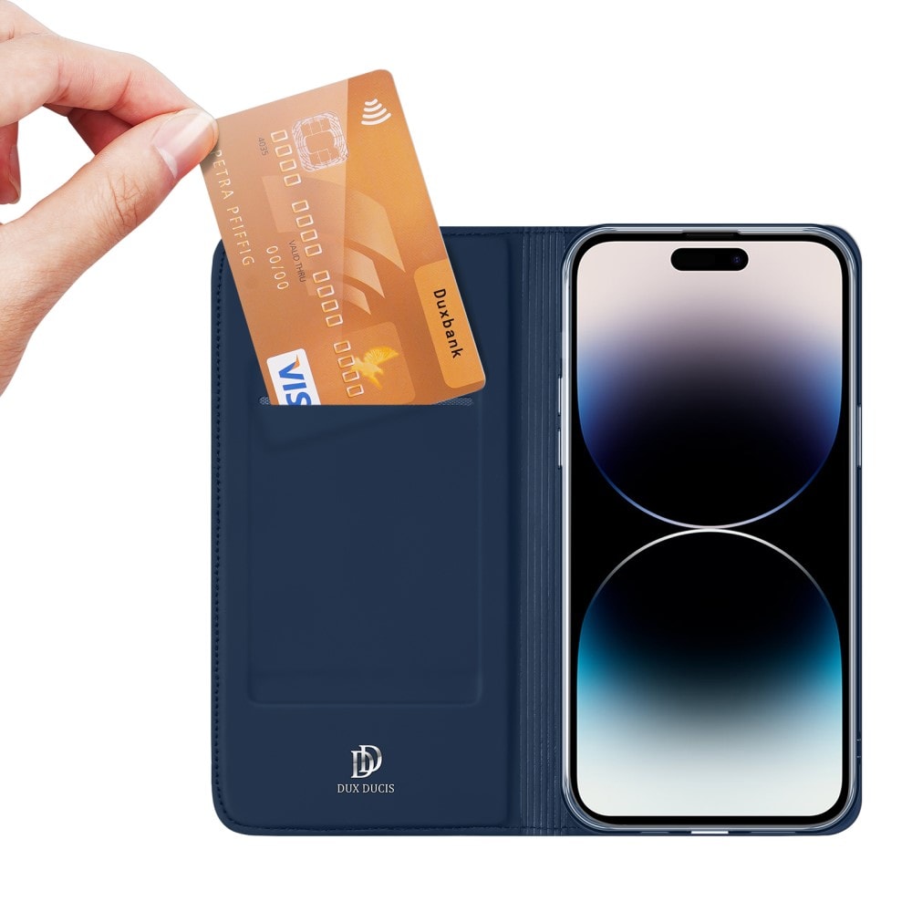 iPhone 15 Pro Max Slankt mobiletui, Navy