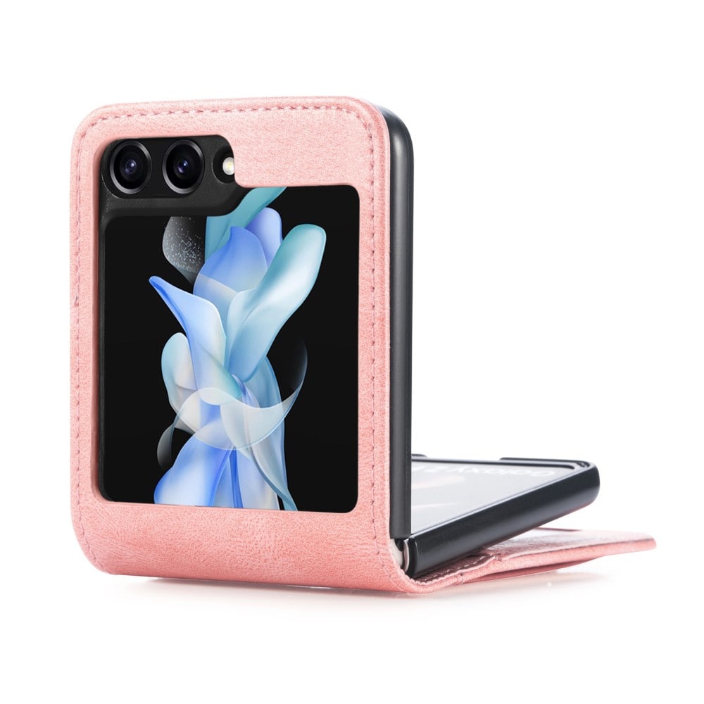 Samsung Galaxy Z Flip 5 Enkelt mobildeksel, Rosa