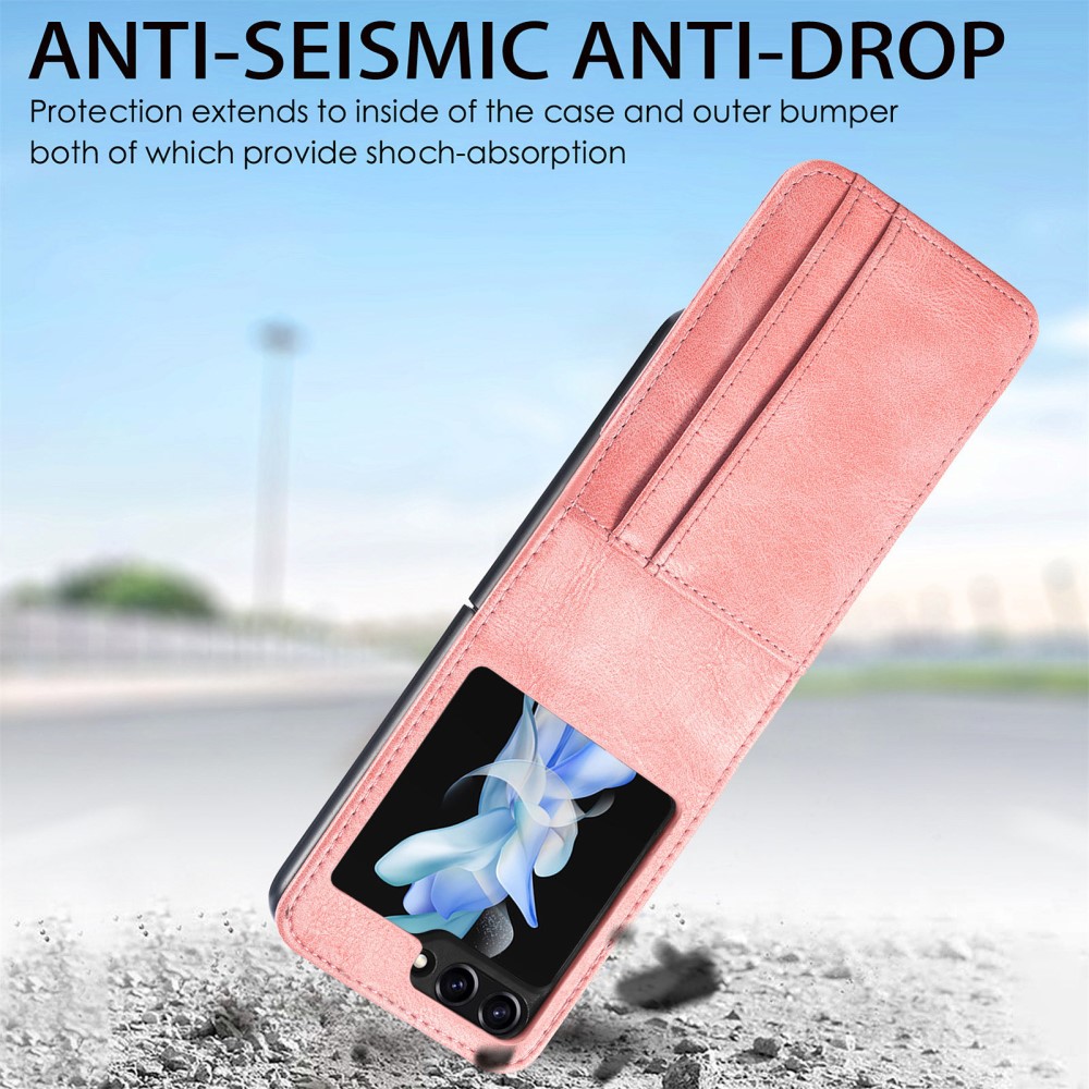Samsung Galaxy Z Flip 5 Enkelt mobildeksel, Rosa