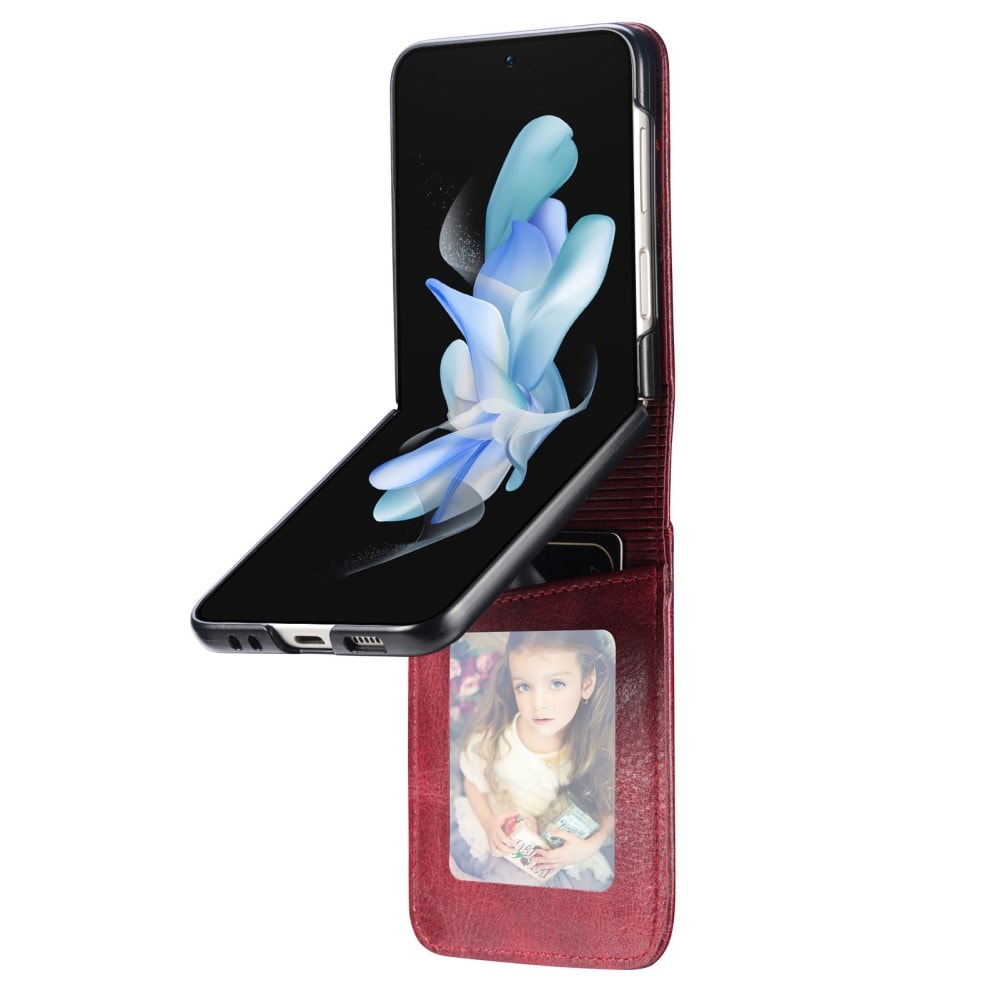 Samsung Galaxy Z Flip 5 Enkelt mobildeksel, Rød