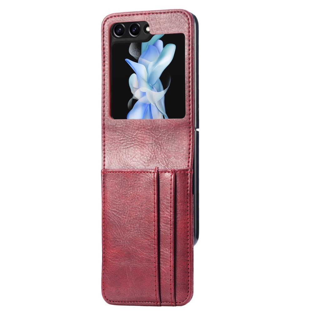 Samsung Galaxy Z Flip 5 Enkelt mobildeksel, Rød