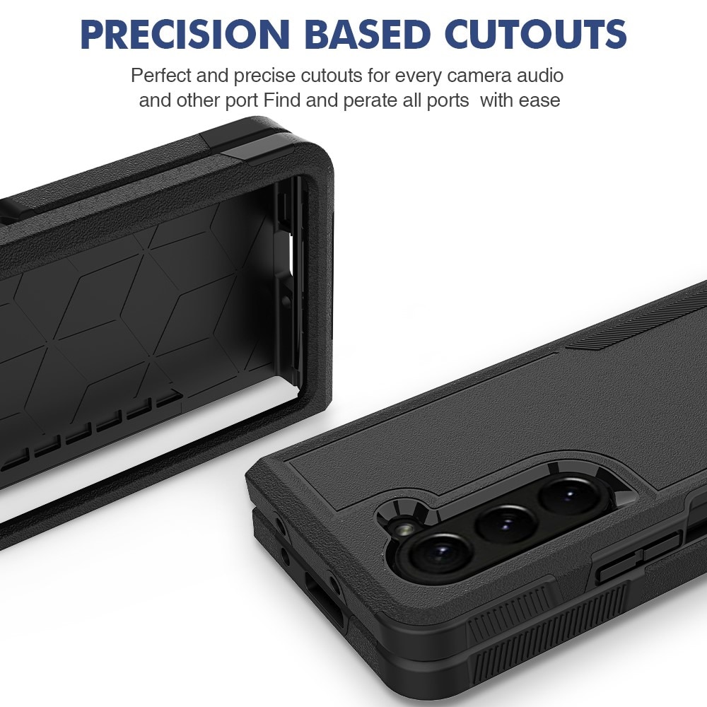 Samsung Galaxy Z Fold 5 Hybrid-deksel Off-road, Svart