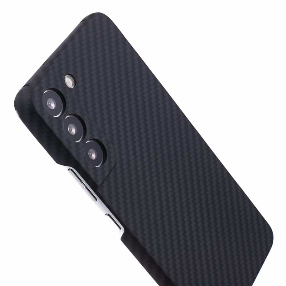 Samsung Galaxy S23 Slankt deksel i aramidfiber, Svart