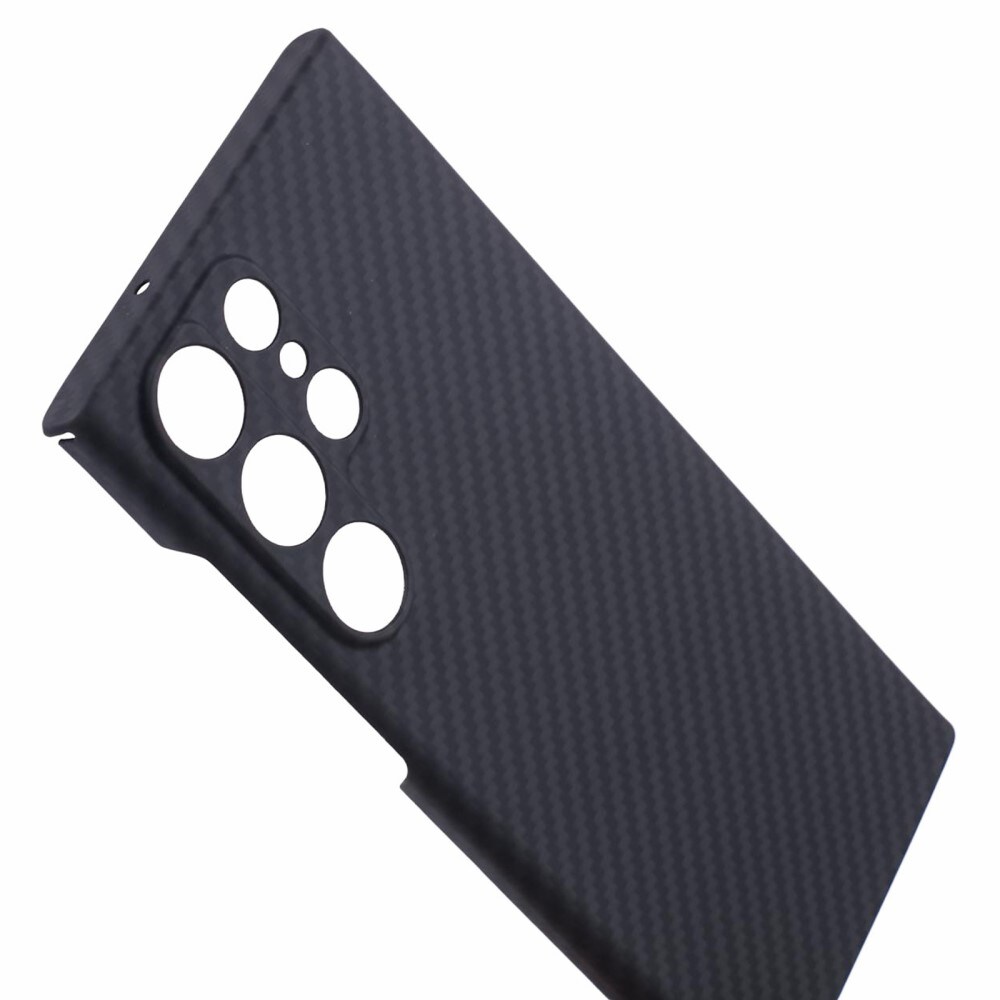 Samsung Galaxy S24 Ultra Slankt deksel i aramidfiber, Svart