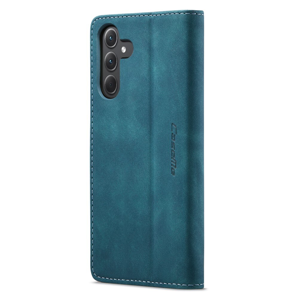 Samsung Galaxy A35 Slankt lommeboketui, Blå