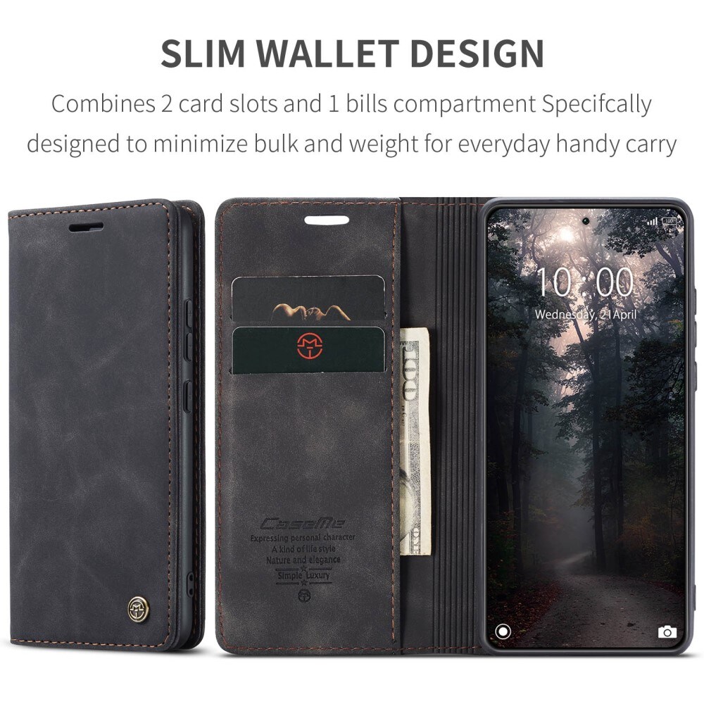 Xiaomi 14 Slankt lommeboketui, Svart