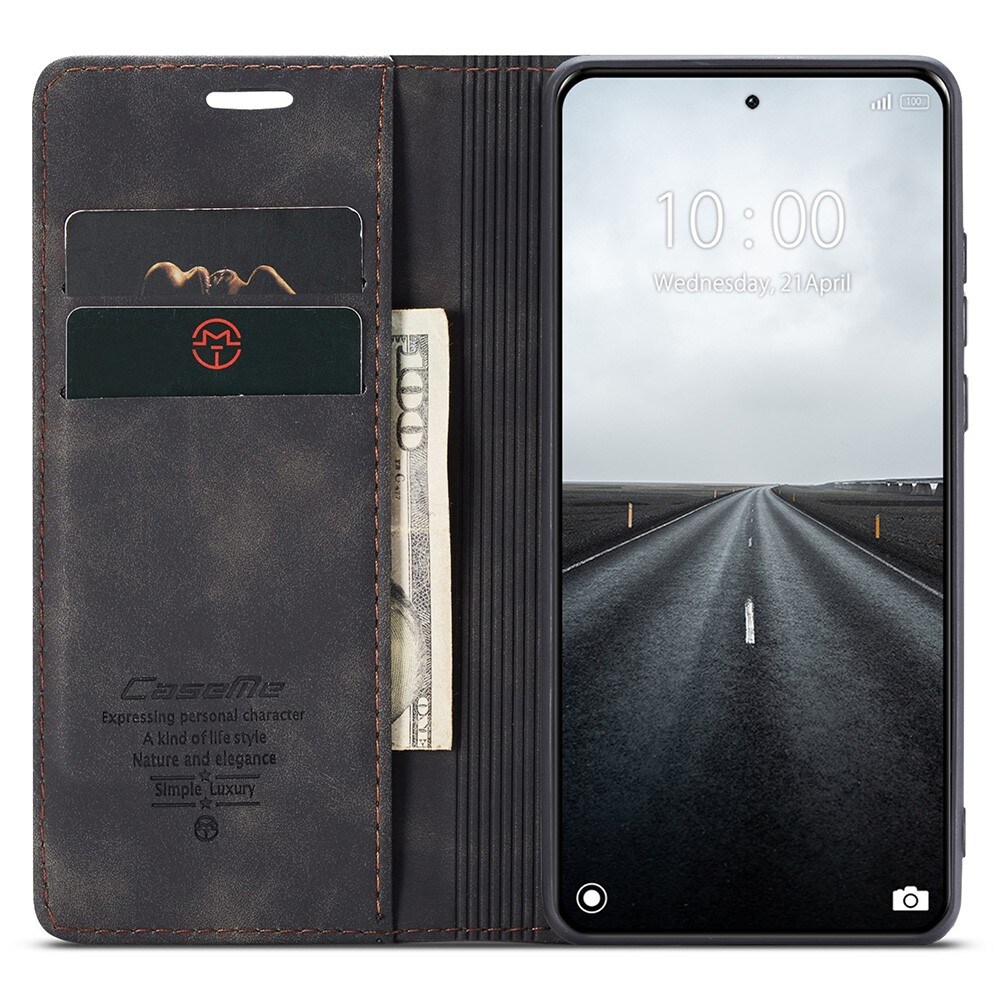Xiaomi 14 Pro Slankt lommeboketui, Svart