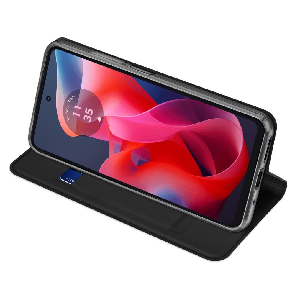 Motorola Moto G04 Slankt mobiletui, Svart
