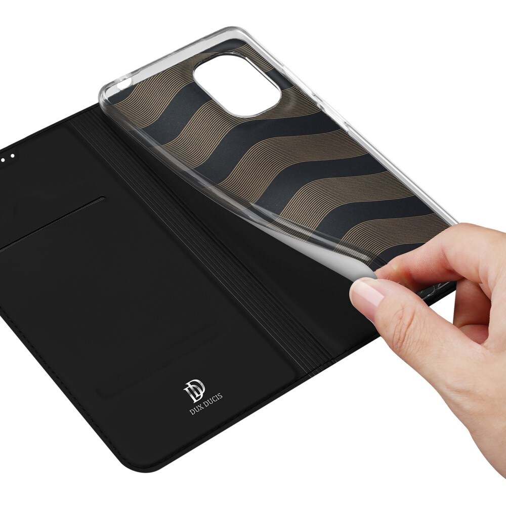 Motorola Moto G04 Slankt mobiletui, Svart