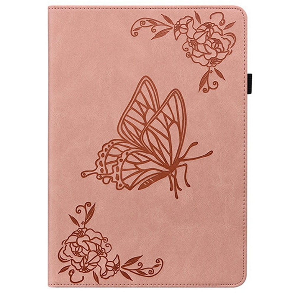  Lenovo Tab Fint etui med sommerfugler, Rosa