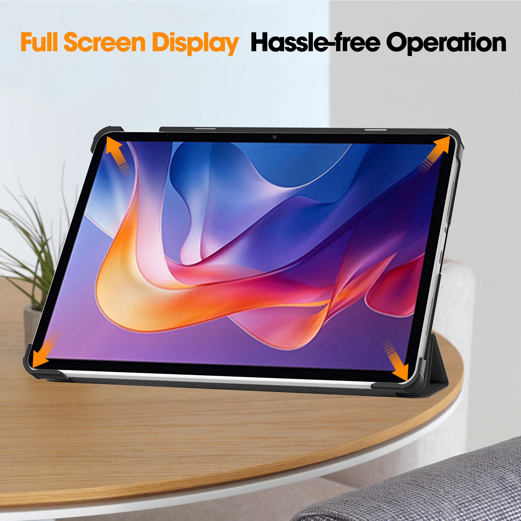Xiaomi Redmi Pad 2 Tri-Fold etui, Svart
