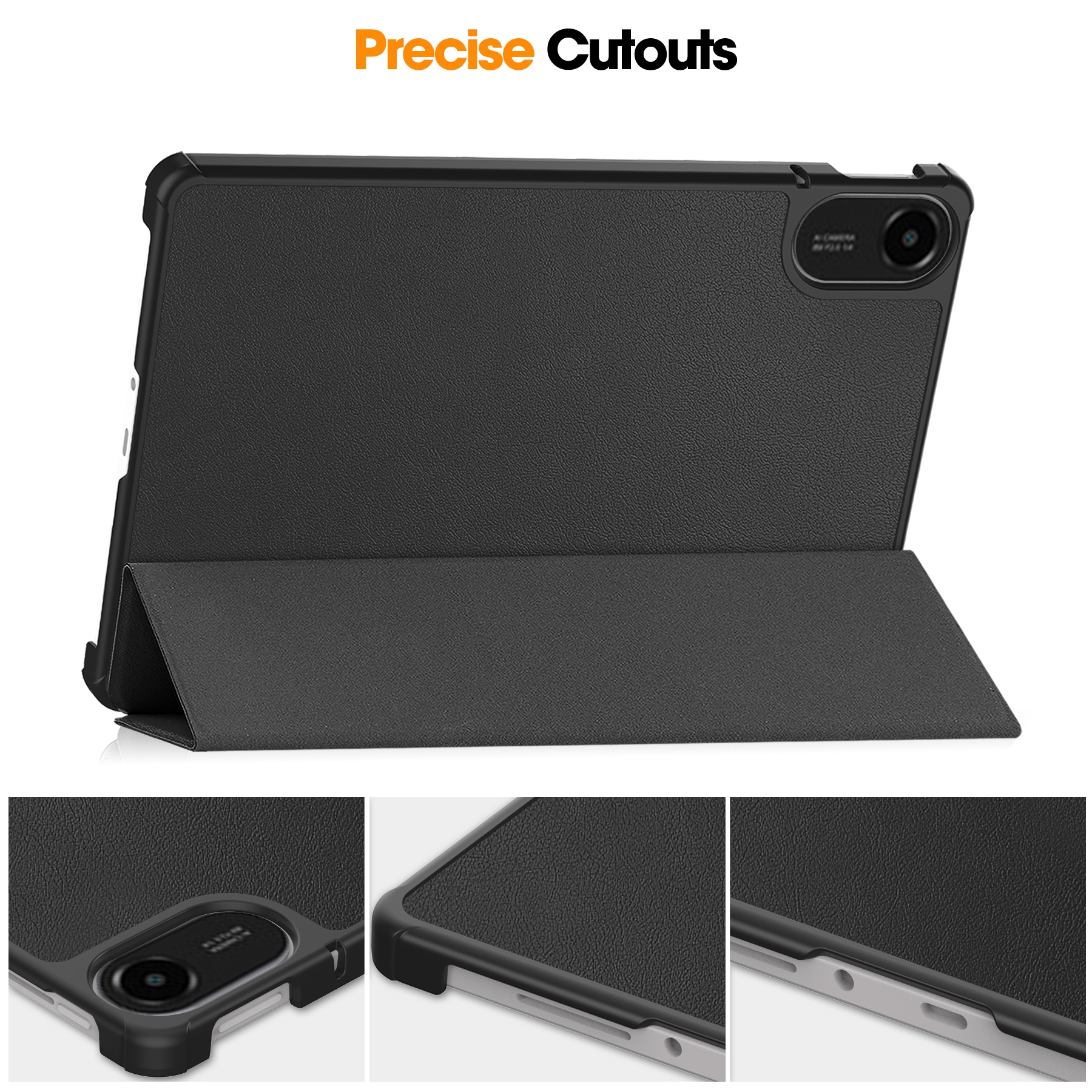 Xiaomi Redmi Pad 2 Tri-Fold etui, Svart