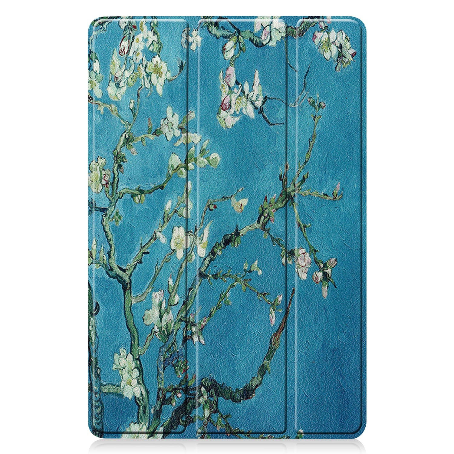 Samsung Galaxy S10 Lite Tri-Fold etui, Kirsebærblomster