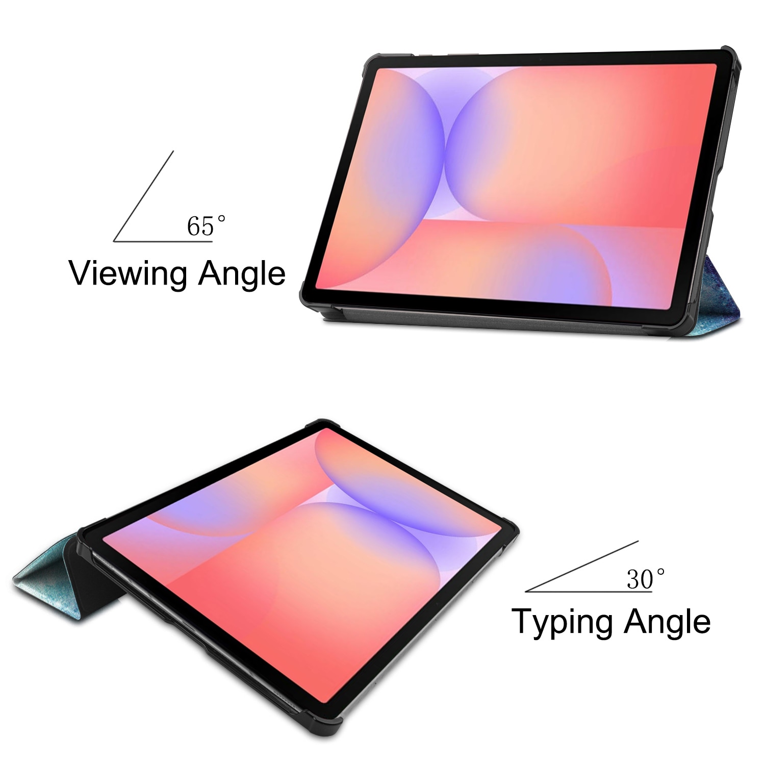 Samsung Galaxy Tab S10 Lite Tri-Fold etui, Rymd