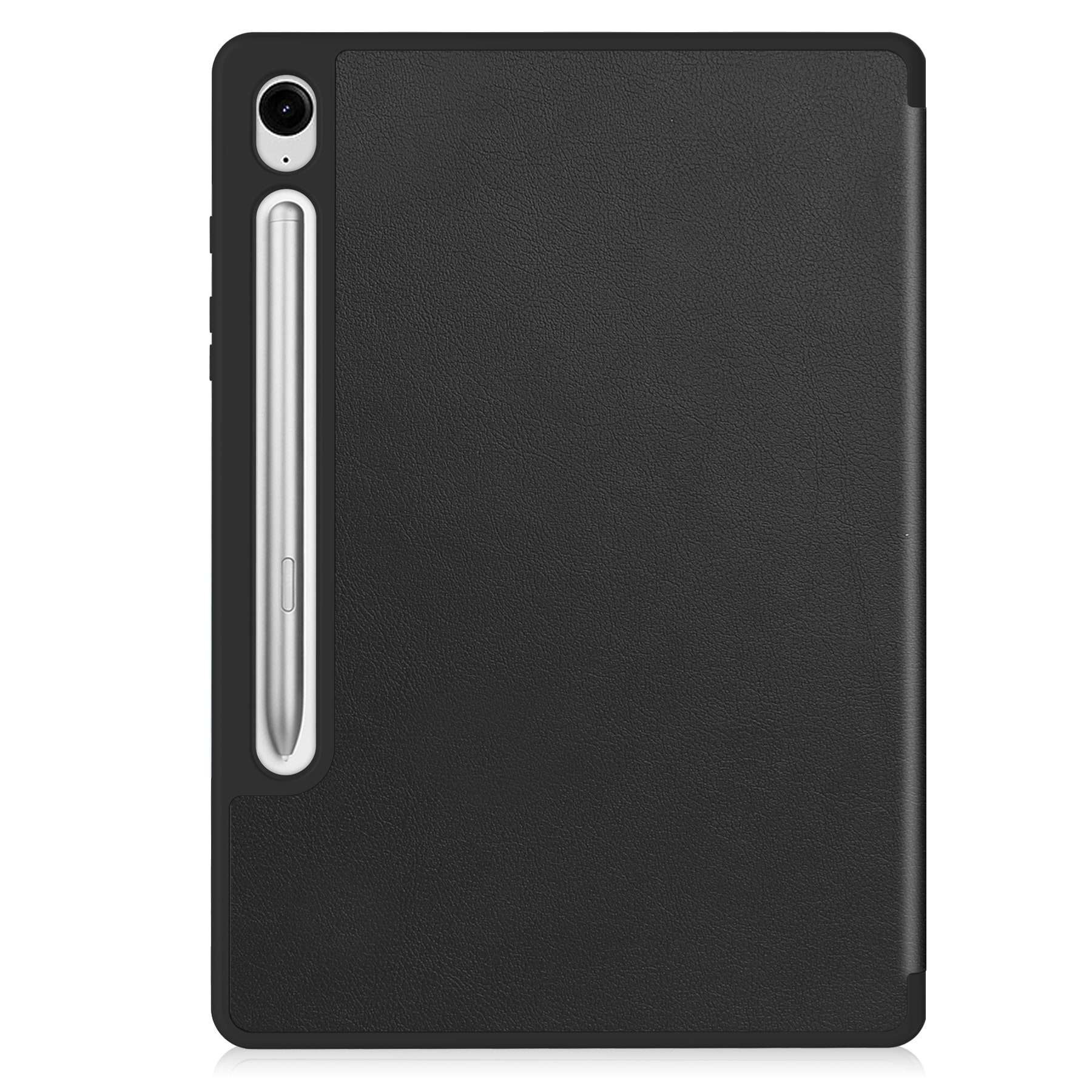Samsung Galaxy Tab S10 Lite Tri-fold etui med pennholder, Svart
