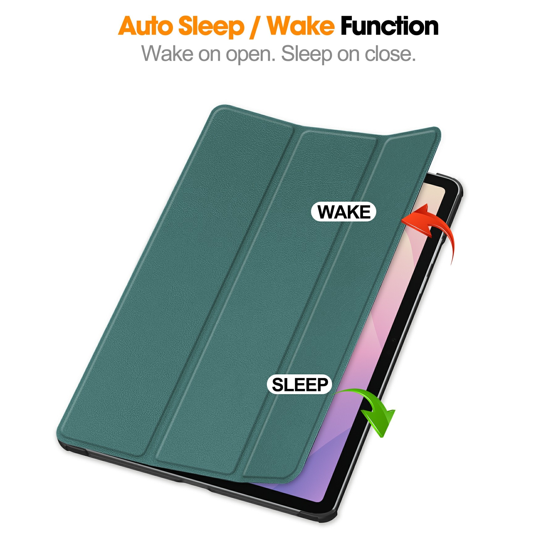 Samsung Galaxy Tab S11 Tri-Fold etui, Grønn