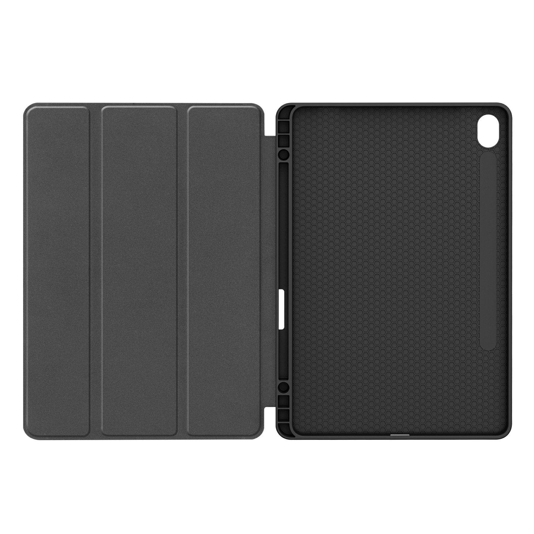 Samsung Galaxy Tab S11 Tri-fold etui med pennholder, Svart