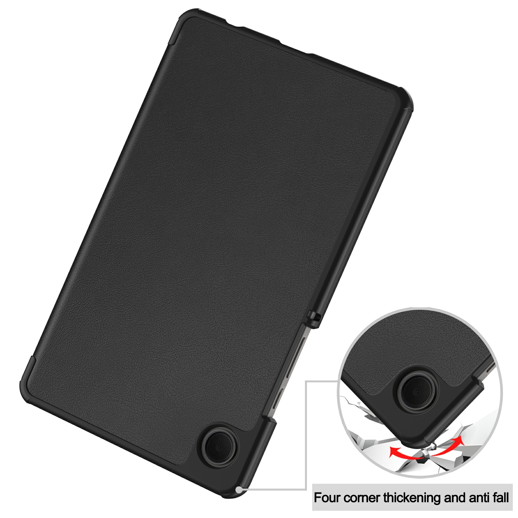 Samsung Galaxy Tab A11 Tri-Fold etui, Svart