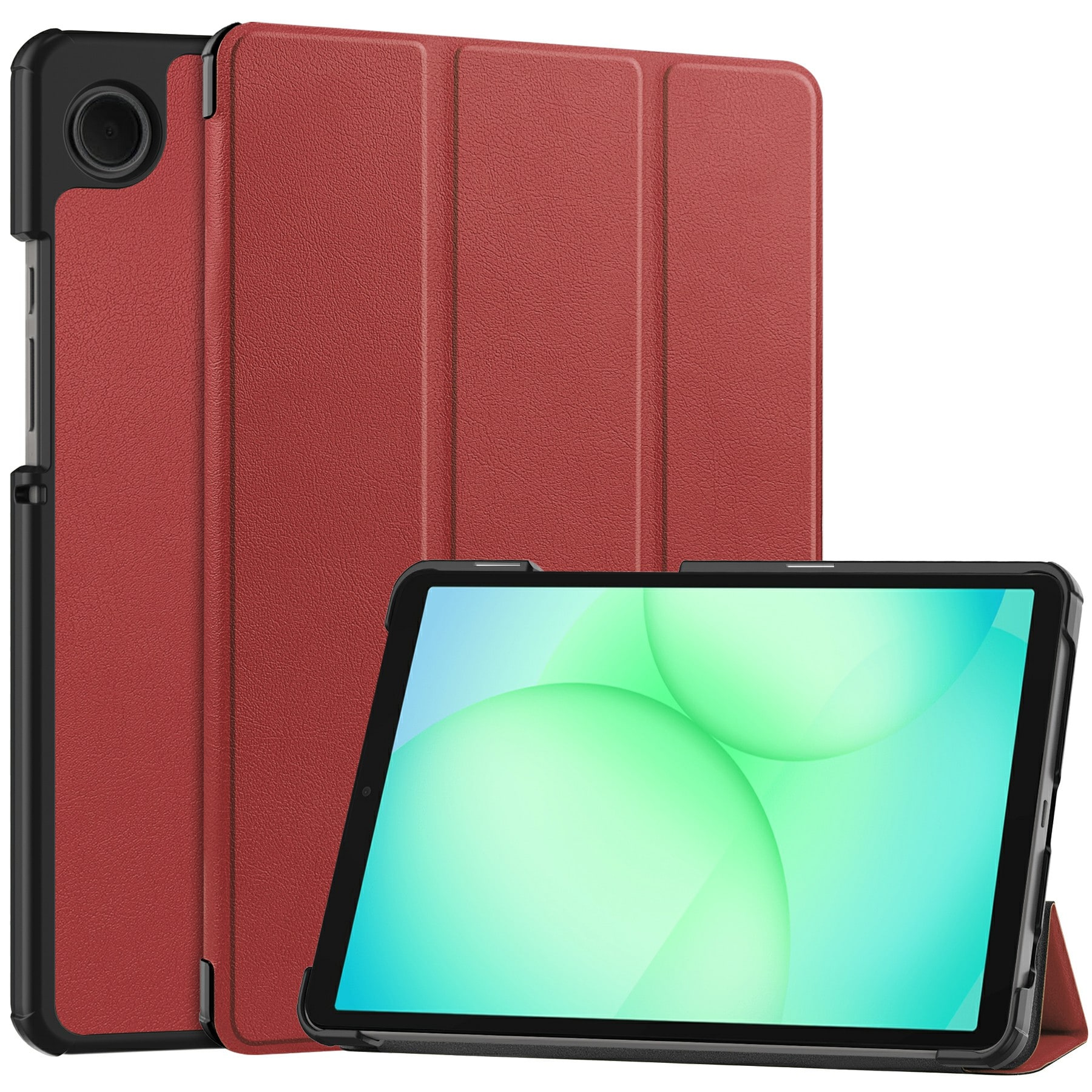Samsung Galaxy Tab A11 Tri-Fold etui, Rød