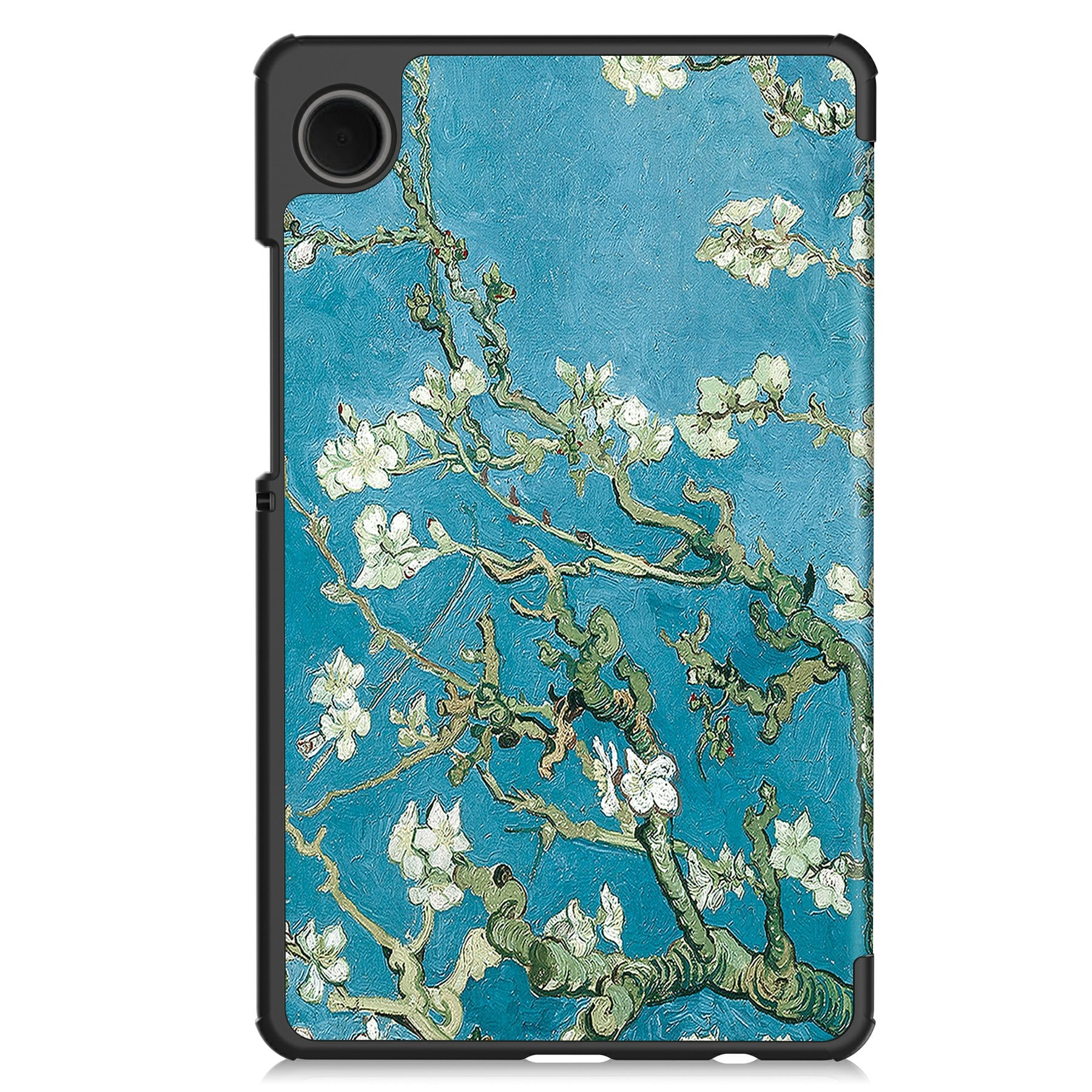 Samsung Galaxy Tab A11 Tri-Fold etui, Kirsebærblomster