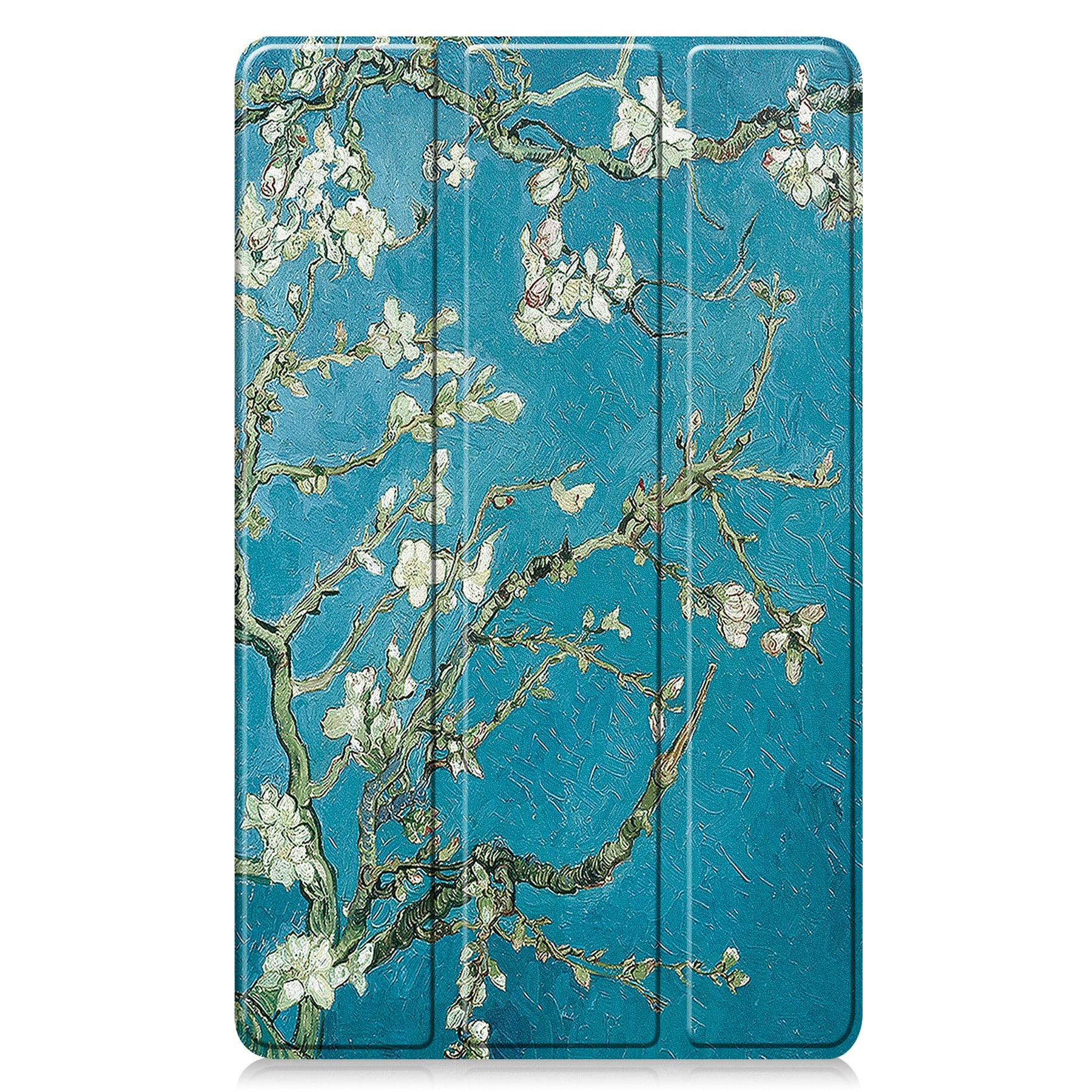 Samsung Galaxy Tab A11 Tri-Fold etui, Kirsebærblomster
