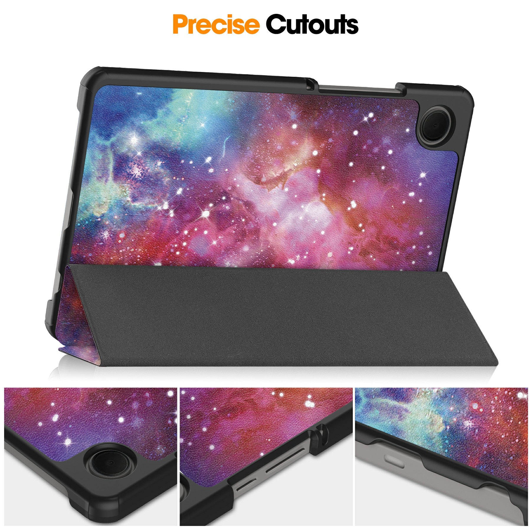 Samsung Galaxy Tab A11 Tri-Fold etui, Rymd