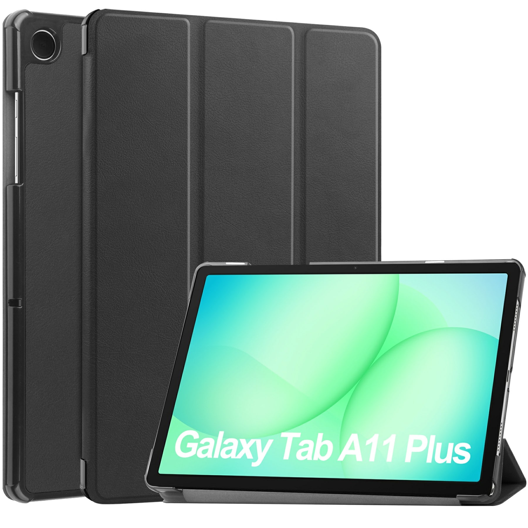 Samsung Galaxy Tab A11 Plus Tri-Fold etui, Svart