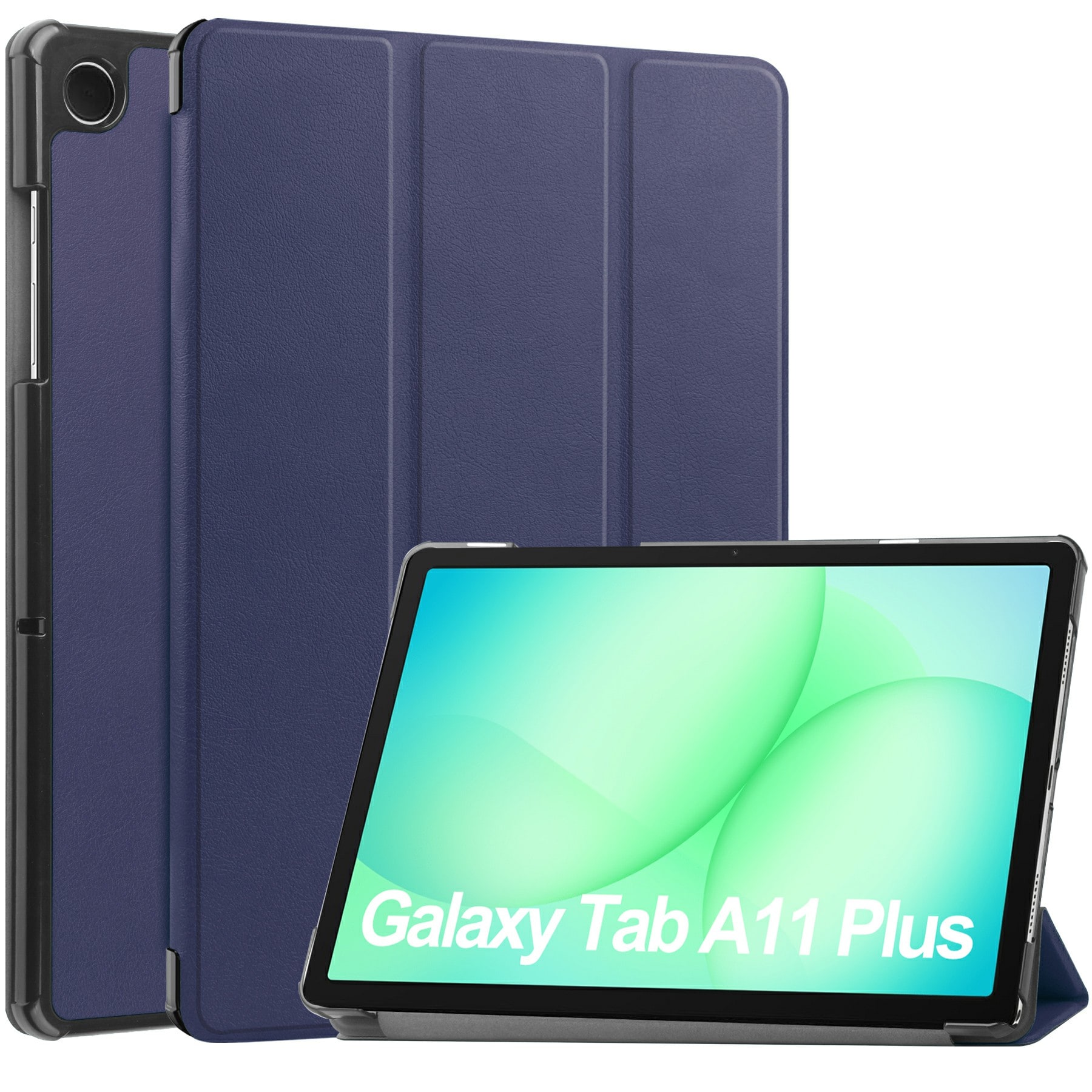 Samsung Galaxy Tab A11 Plus Tri-Fold etui, Blå