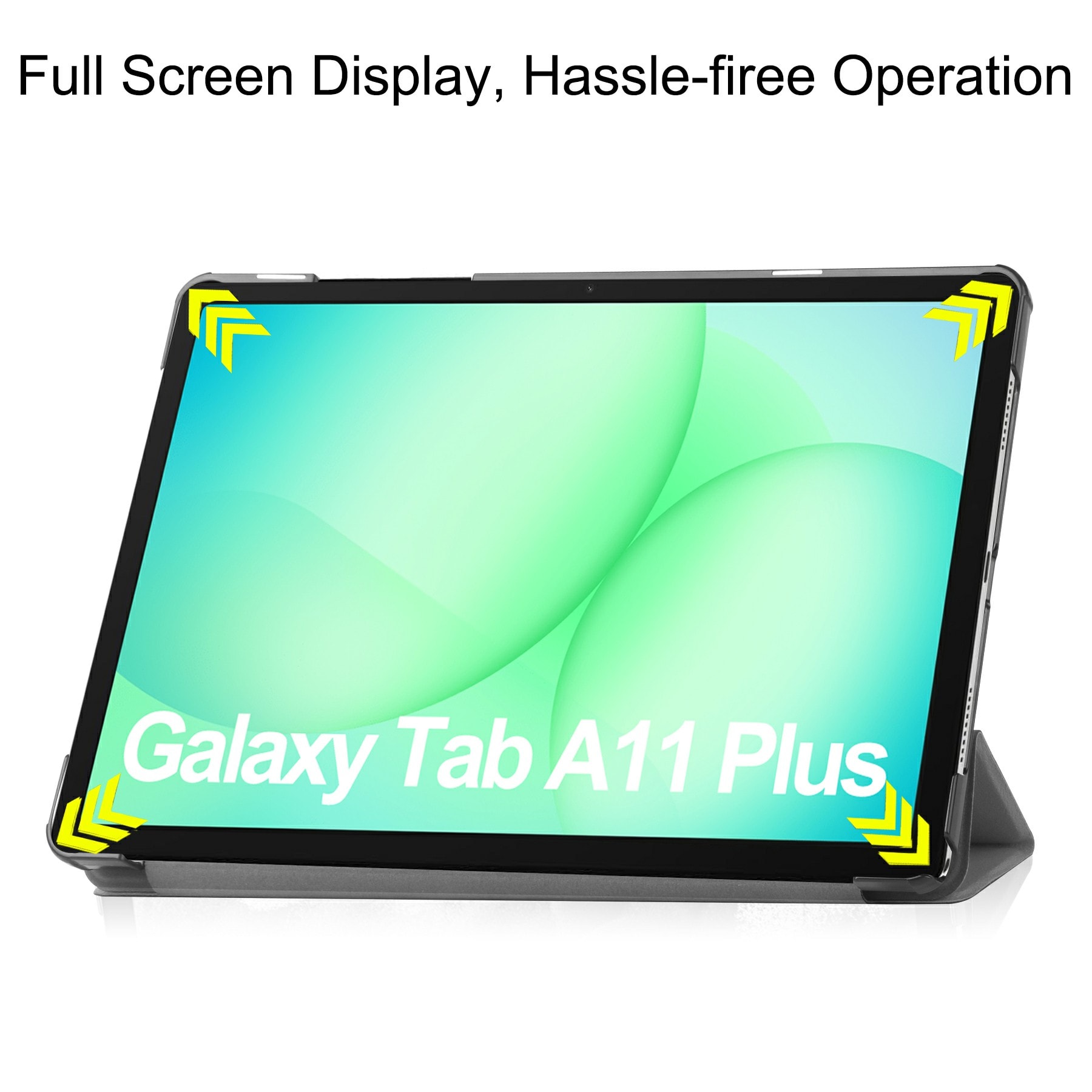 Samsung Galaxy Tab A11 Plus Tri-Fold etui, Grå