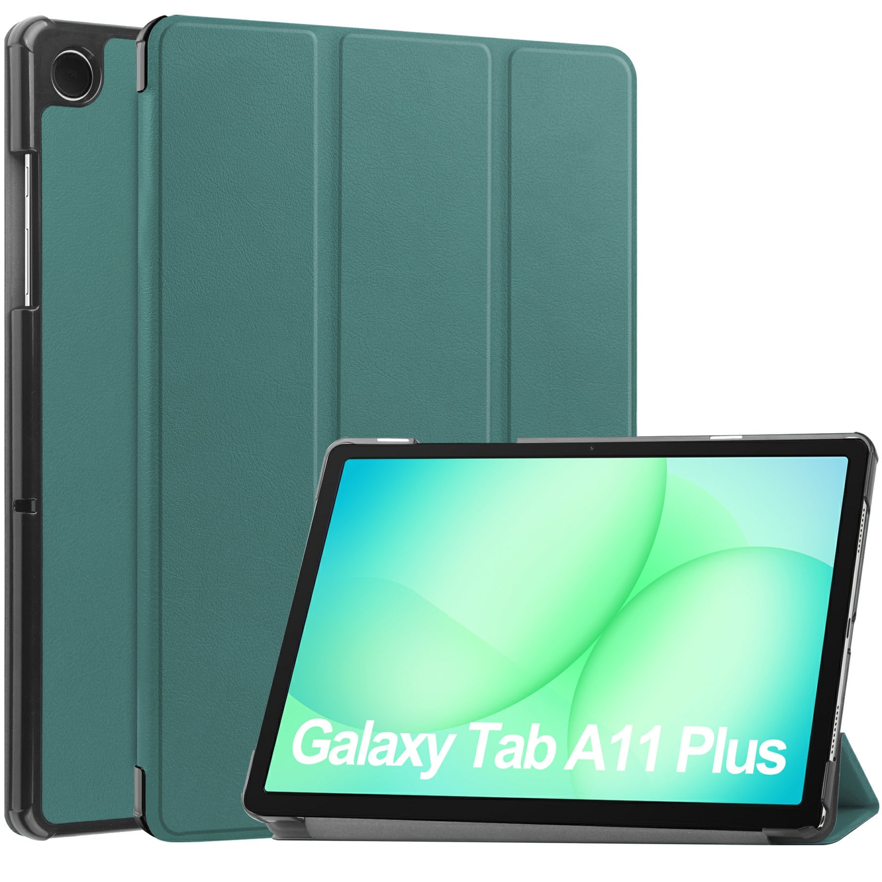 Samsung Galaxy Tab A11 Plus Tri-Fold etui, Rød