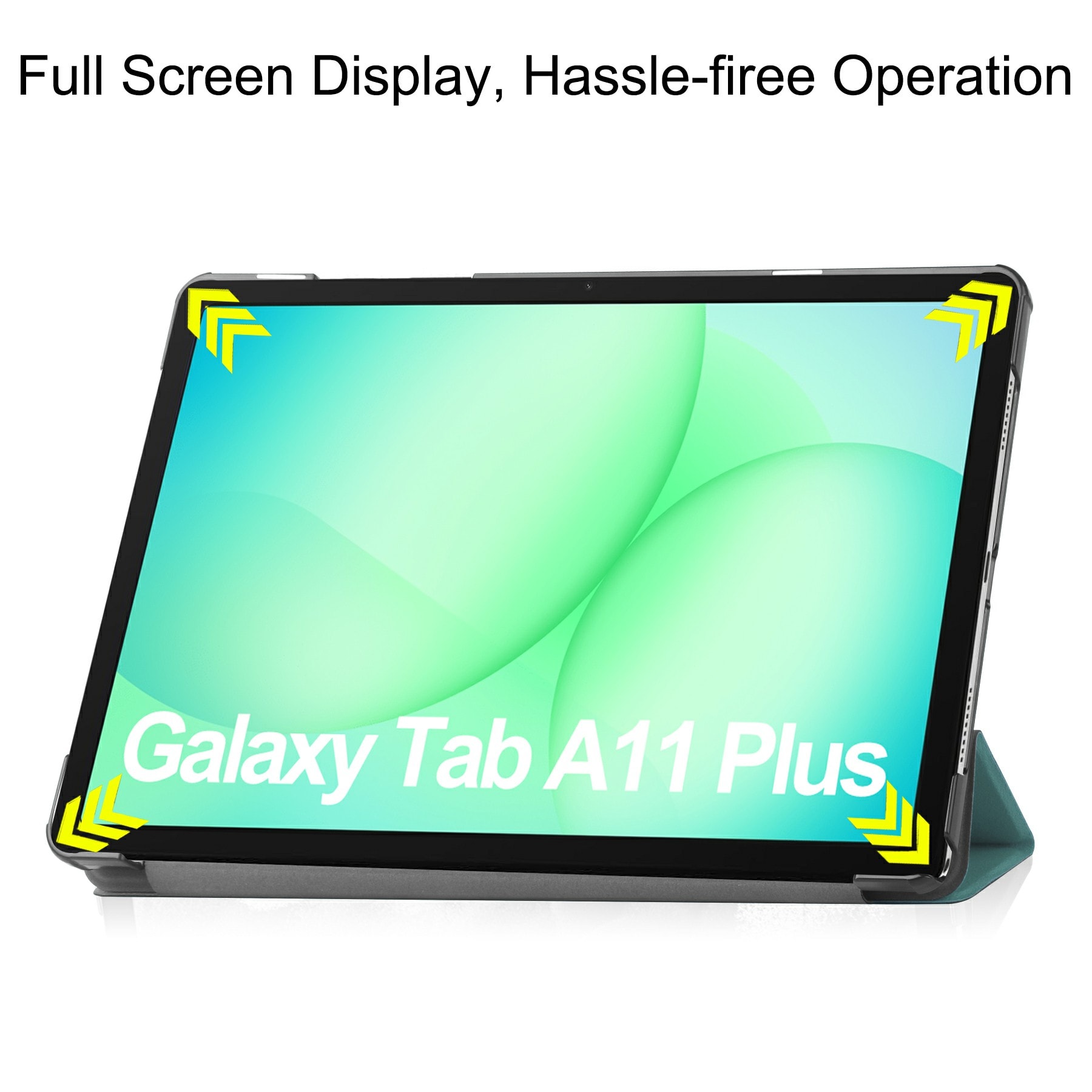 Samsung Galaxy Tab A11 Plus Tri-Fold etui, Rød