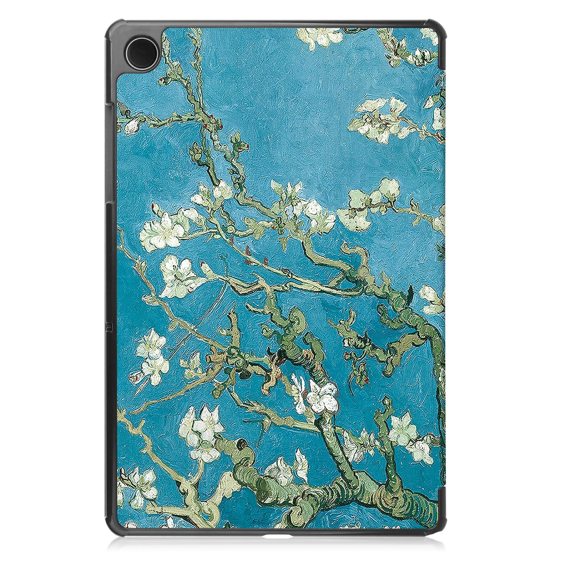 Samsung Galaxy Tab A11 Plus Tri-Fold etui, Kirsebærblomster