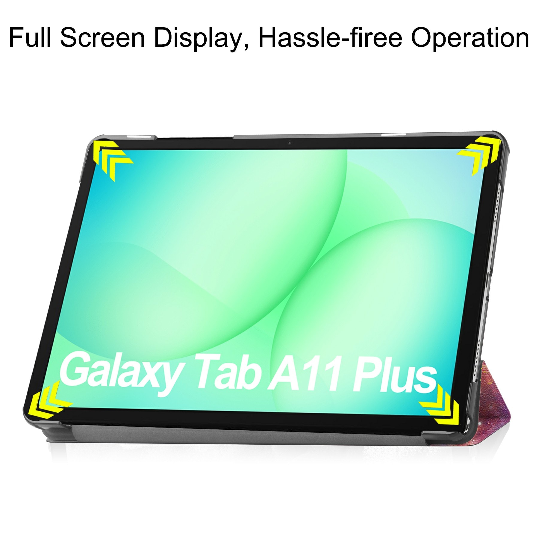 Samsung Galaxy Tab A11 Plus Tri-Fold etui, Rymd