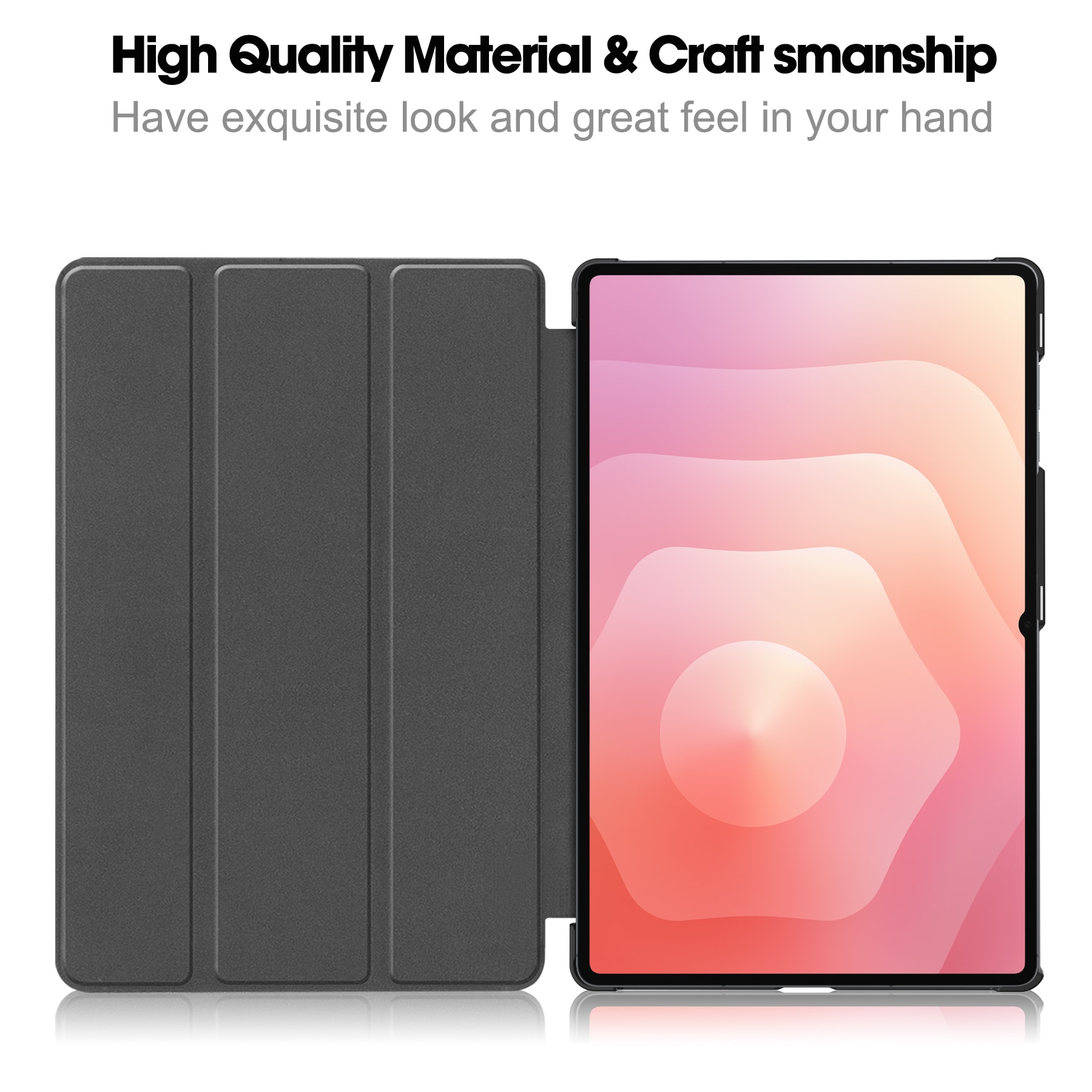 Samsung Galaxy Tab S11 Ultra Tri-Fold etui, Svart