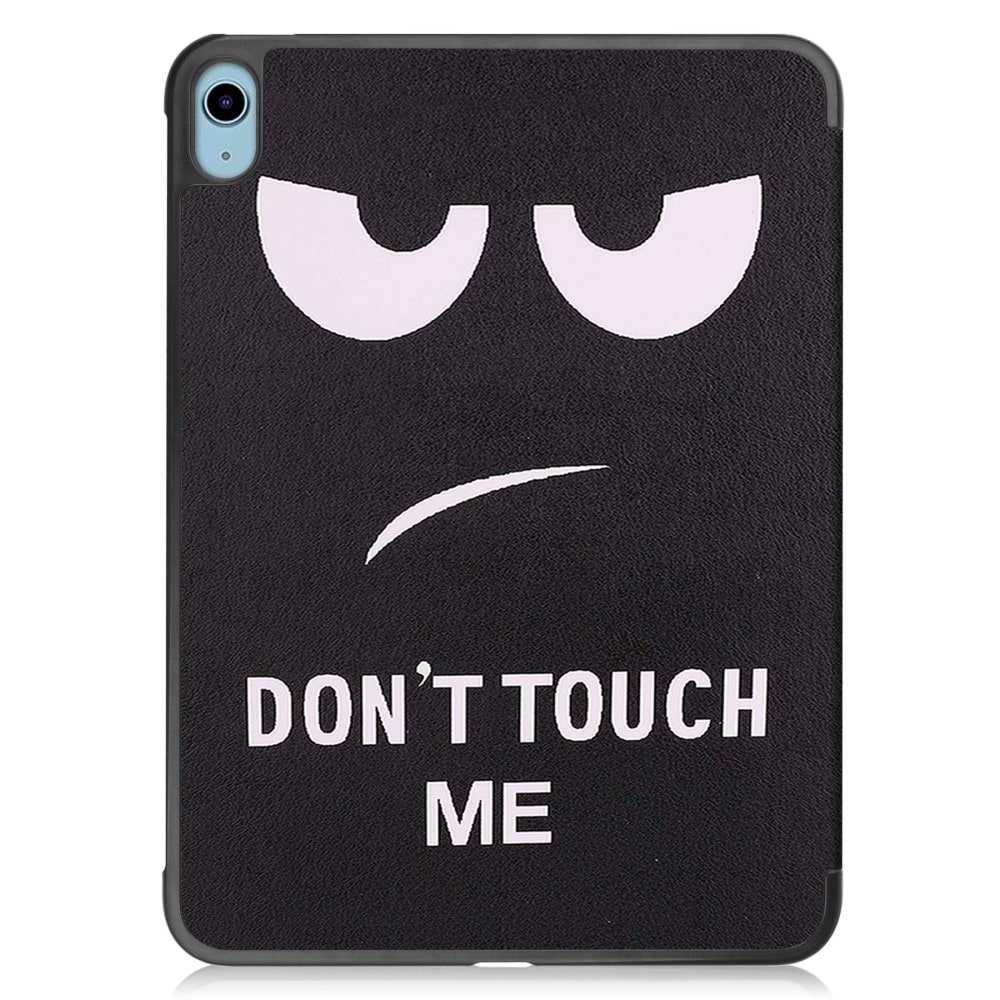Apple iPad 11 11th Gen (2025) Tri-Fold etui, Don't Touch Me