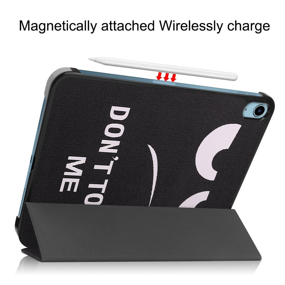 Apple iPad 11 11th Gen (2025) Tri-Fold etui, Don't Touch Me